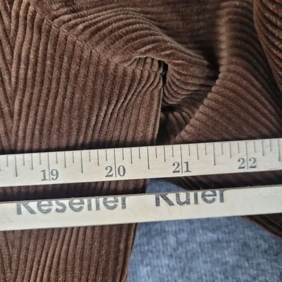 Vintage Polo Ralph Lauren Men's Size M BrownCorduroy 3/2 Roll Jacket Lined